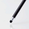 ELECOM スリムタッチペン 超感度タイプ ペン先5.5mm キャップ付 スリムタッチペン 超感度タイプ ペン先5.5mm キャップ付 P-TPSLIMC02BK 画像2