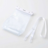 ELECOM スマートフォン用防水ケース IPX8 ショルダーストラップ付属 マチ付タイプ ホワイト P-WPSG05WH