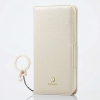 ELECOM ソフトレザーケース 《&me》 iPhone15用 手帳型 PM-A23APLFJM2WH