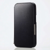 ELECOM ソフトレザーケース 《NEUTZ》 iPhone15用 手帳型 ブラック PM-A23APLFY2BK