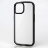 ELECOM ハイブリッドケース iPhone15用 《TOUGH SLIM LITE》 高硬度 ブラック PM-A23ATSLFCBK
