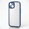 ELECOM ハイブリッドケース iPhone15用 《TOUGH SLIM LITE》 極限設計 ネイビー PM-A23ATSLFCKNV