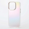 ELECOM ハイブリッドケース 《&me》 iPhone15Pro用 ホワイト PM-A23CHVCAWH