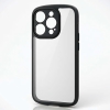 ELECOM ハイブリッドケース 《TOUGH SLIM LITE》 iPhone15Pro用 極限設計 ブラック PM-A23CTSLFCKBK