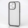 ELECOM ソフトケース iPhone15Pro用 極限設計 メタリックブラック PM-A23CUCTMKBK