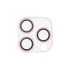 ELECOM カメラレンズ保護カバー 《&me》 iPhone15Pro・15ProMax用 ガラスタイプ ピンクゴールド PM-A23CFLLP5PGG