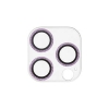 ELECOM カメラレンズ保護カバー 《&me》 iPhone15Pro・15ProMax用 ガラスタイプ パープル PM-A23CFLLP5PUG