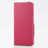 ELECOM ソフトレザーケース Galaxy S24用 手帳型 ウルトラスリムタイプ ディープピンク PM-G241PLFUJPND