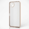 ELECOM ソフトケース AQUOS wish4用 メタリックゴールド PM-S241UCTMKGD
