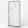 ELECOM ソフトケース AQUOS R9用 メタリックゴールド PM-S242UCTMKGD