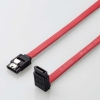 ELECOM SATAケーブル ストレート-下L型コネクタ 6Gb対応 ケーブル長1.0m ST6-10DL/ID