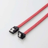 ELECOM SATAケーブル ストレート-上L型コネクタ 6Gb対応 ケーブル長1.0m ST6-10UL/ID