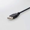ELECOM USB2.0ケーブル StandardA-StandardB 長さ1.5m USB2.0ケーブル StandardA-StandardB 長さ1.5m U2C-AB15BK/ID 画像2