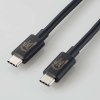 ELECOM USB4ケーブル TypeC-TypeC 長さ1.0m ブラック USB4-CCPE10NBK