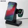 ELECOM 2in1マグネットワイヤレス充電スタンド(7.5W+Apple Watch) 2in1マグネットワイヤレス充電スタンド(7.5W+Apple Watch) W-MS05BK 画像2