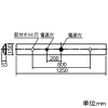 パナソニック 一体型LEDベースライト ≪iDシリーズ≫ 40形 直付型 クリーンルーム向け Dスタイル W150 省エネタイプ 6900lm 非調光タイプ 昼白色 一体型LEDベースライト ≪iDシリーズ≫ 40形 直付型 クリーンルーム向け Dスタイル W150 省エネタイプ 6900lm 非調光タイプ 昼白色 XFX465AHNLE9 画像2