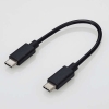 ELECOM モバイルバッテリー リチウムイオン電池 薄型 USB PD 20W 10000mAh USB Type-C入出力1ポート USB-A出力2ポート ブラック モバイルバッテリー リチウムイオン電池 薄型 USB PD 20W 10000mAh USB Type-C入出力1ポート USB-A出力2ポート ブラック DE-C44-10000BK 画像2