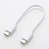 ELECOM モバイルバッテリー リチウムイオン電池 USB PD 20W 10000mAh USB Type-C入出力×1 USB-A出力×1 パープル モバイルバッテリー リチウムイオン電池 USB PD 20W 10000mAh USB Type-C入出力×1 USB-A出力×1 パープル DE-C46L-10000PU 画像2