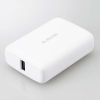ELECOM モバイルバッテリー リチウムイオン電池 USB PD 20W 10000mAh USB Type-C入出力×1 USB-A出力×1 ホワイト DE-C46L-10000WH