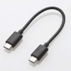 ELECOM モバイルバッテリー リチウムイオン電池 USB PD 20W 10000mAh USB Type-C入出力×2 ブラック モバイルバッテリー リチウムイオン電池 USB PD 20W 10000mAh USB Type-C入出力×2 ブラック DE-C47L-10000BK 画像2