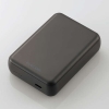 ELECOM モバイルバッテリー リチウムイオン電池 15W 10000mAh USB Type-C入出力×1 ダークグレー DE-C49-10000DGY