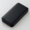 ELECOM モバイルバッテリー リチウムイオン電池 USB PD 20000mAh 65W TypeC×2 USB-A×1 ブラック モバイルバッテリー リチウムイオン電池 USB PD 20000mAh 65W TypeC×2 USB-A×1 ブラック DE-C50L-20000BK 画像1