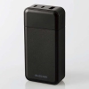 ELECOM モバイルバッテリー リチウムイオン電池 残量表示 USB PD 30W 10000mAh TypeC入出力×2 USB-A出力×1 ブラック モバイルバッテリー リチウムイオン電池 残量表示 USB PD 30W 10000mAh TypeC入出力×2 USB-A出力×1 ブラック DE-C51L-10000BK 画像1