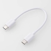 ELECOM モバイルバッテリー リチウムイオン電池 USB PD 20W 10000mAh USB Type-C入出力×1 USB-A出力×1 &me ペールブルー モバイルバッテリー リチウムイオン電池 USB PD 20W 10000mAh USB Type-C入出力×1 USB-A出力×1 &me ペールブルー DE-C56L-10000BU 画像2