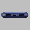 ELECOM モバイルバッテリー リチウムイオン電池 15W 10000mAh TypeC×1 USB-A×2 microB×1 ブルー モバイルバッテリー リチウムイオン電池 15W 10000mAh TypeC×1 USB-A×2 microB×1 ブルー DE-C66-10000BU 画像2