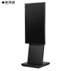 ELECOM 【受注生産品】デジタルサイネージスタンド エコノミータイプ 43〜55インチ対応 ブラック 【受注生産品】デジタルサイネージスタンド エコノミータイプ 43〜55インチ対応 ブラック DS-S30B2-A 画像2