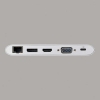 ELECOM Type-Cドッキングステーション USB PD対応 USB-A×3 Displayport HDMI D-sub 4極φ3.5端子 SD+microSD LAN シルバー Type-Cドッキングステーション USB PD対応 USB-A×3 Displayport HDMI D-sub 4極φ3.5端子 SD+microSD LAN シルバー DST-C28SV 画像2