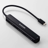 ELECOM Type-C ドッキングステーション 充電専用TypeC×1 TypeC×1 USB-A×2 HDMI×1 LANポート付 ブラック DST-C30BK