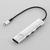 ELECOM Type-Cドッキングステーション 画面オンオフスイッチ付 USB PD対応 USB-A×2 TypeC×3 HDMI(4K60Hz) SD+microSD シルバー Type-Cドッキングステーション 画面オンオフスイッチ付 USB PD対応 USB-A×2 TypeC×3 HDMI(4K60Hz) SD+microSD シルバー DST-S080BPSV 画像1