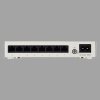 ELECOM Giga対応スイッチングHub 8ポート 金属筐体 磁石付き 電源内蔵モデル ホワイト Giga対応スイッチングHub 8ポート 金属筐体 磁石付き 電源内蔵モデル ホワイト EHC-G08MN4-HJW 画像2