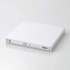 ELECOM Blu-rayディスクドライブ forWindows USB3.2 Gen1 スリム 編集&再生&書き込み Type-C&Type-Aケーブル付属 ホワイト LBD-PWC6U3CVWH