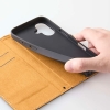 ELECOM ソフトレザーケース iPhone16用 手帳型 耐衝撃 磁石付 ネイビー ソフトレザーケース iPhone16用 手帳型 耐衝撃 磁石付 ネイビー PM-A24APLFYNV 画像2