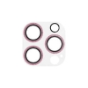 ELECOM カメラレンズガラス保護カバー 《&me》 iPhone16Pro・16ProMax用 グリッター仕様 ピンクゴールド PM-A24CFLLP5PGG