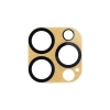 ELECOM カメラレンズガラス保護カバー 《&me》 iPhone16Pro・16ProMax用 全面グリッター仕様 カフェオレ PM-A24CFLLP6BE