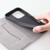 ELECOM ソフトレザーケース iPhone16Pro用 手帳型 薄型 磁石付 カーボンブラック ソフトレザーケース iPhone16Pro用 手帳型 薄型 磁石付 カーボンブラック PM-A24CPLFUCB 画像2