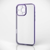 ELECOM iPhone 16ProMax ソフトケース サイドメッキ メタリックブラック PM-A24DUCTMKPU