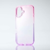 ELECOM iPhone 16 ソフトケース グラデーションカラー Meliano サクラ×ラベンダー PM-A24AUCWCPNPU
