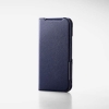 ELECOM Google Pixel 9 Google Pixel 9 Pro レザーケース 手帳型 UltraSlim Flowers 薄型 超軽量 磁石付き ネイビー Google Pixel 9 Google Pixel 9 Pro レザーケース 手帳型 UltraSlim Flowers 薄型 超軽量 磁石付き ネイビー PM-P242PLFUJNV 画像1