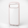 ELECOM Google Pixel 9 Google Pixel 9 Pro ハイブリッドケース TOUGH SLIM LITE フレームカラー 背面クリア ストラップシート付属 ピンク PM-P242TSLFCPN