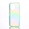 ELECOM AQUOS sense9(SH-53E) ソフトケース meliano クリアオーロラ グリーン PM-S244UCAGN