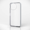 ELECOM AQUOS sense9(SH-53E) ソフトケース メタリック加工 メタリックシルバー PM-S244UCTMSV