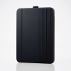 ELECOM iPad 第10世代 フラップケース ソフトレザー ドローイング アングル7段階 スリープ対応 ブラック TB-A23RWVDBK