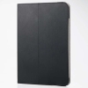 ELECOM 11インチiPad Pro(M4)フラップケース ソフトレザー 2アングル 軽量 ブラック TB-A24PMPLF2BK