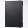 ELECOM 13インチiPad Air(M2)フラップケース ソフトレザー 2アングル 軽量 ブラック TB-A24XPLF2BK