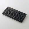ELECOM キーボード Bluetooth メンブレン式 コンパクト Caps Lock機能無効化スイッチ搭載 抗菌 ブラック TK-CM10BMKBK