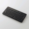 ELECOM キーボード 無線 メンブレン式 コンパクト Caps Lock機能無効化スイッチ搭載 抗菌 ブラック TK-CM10DMKBK